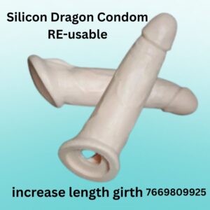 Silicon Dragon Condom penis extender